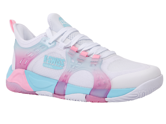 94597-146-M | K-FRAME PADEL | WEISS/SOFT NEONBLAU/NEON BUBBLE GUM