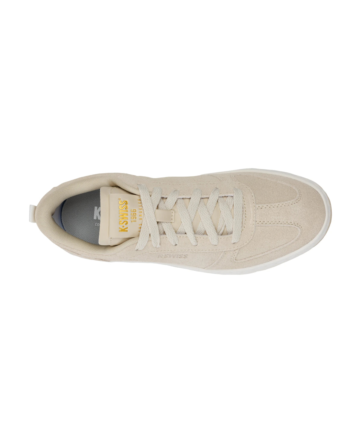94733-278-M | COURT VARSITY SDE | CREME BRULEE/WHITE/SNOW WHITE