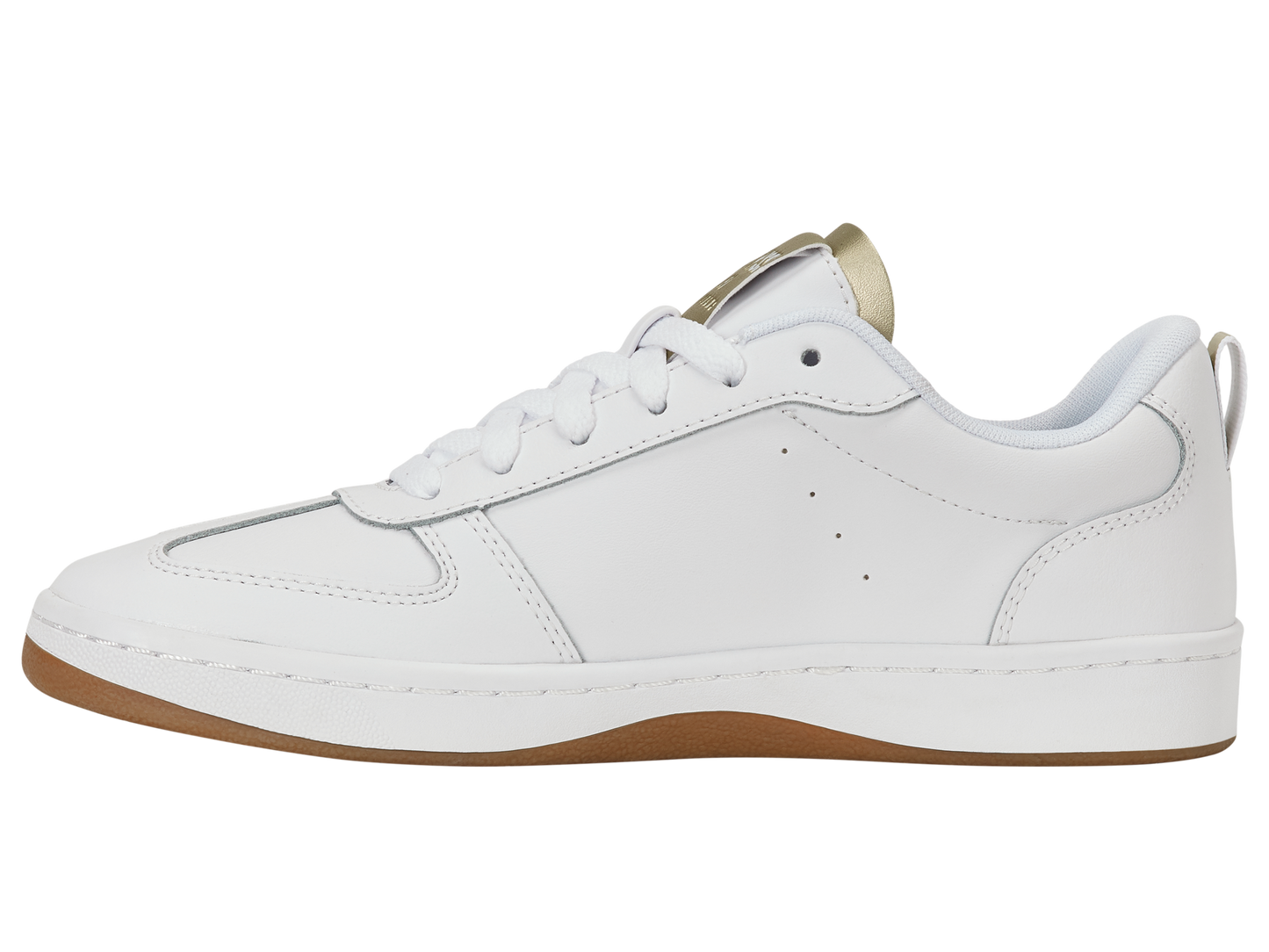 94734-199-M | COURT VARSITY | WHITE/GOLD/LIGHT GUM