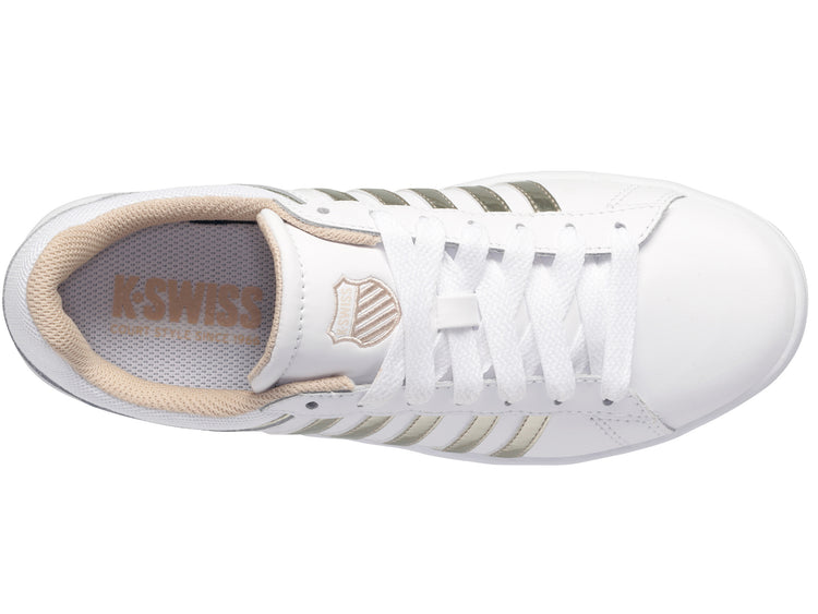 96154-997-M | COURT WINSTON | WHITE/CHAMPAGNE