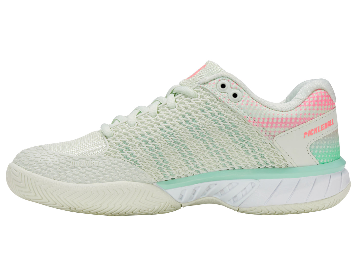 96563-440-M | EXPRESS LIGHT PICKLEBALL | ICE/HONEYDEW/NEON PASTEL PINK