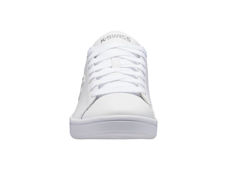 96599-110-M | COURT SHIELD | WHITE/SILVER