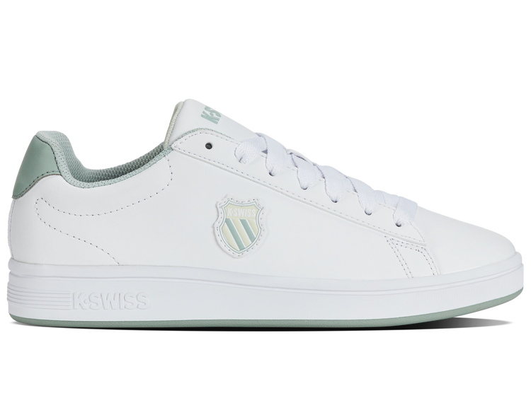 96599-134-M | COURT SHIELD | WHITE/CANARY GREEN/FROSTY GREEN