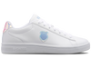 96599-161-M | COURT SHIELD | WHITE/CHAMBRAY BLUE/SAND CORAL