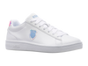 96599-161-M | COURT SHIELD | WHITE/CHAMBRAY BLUE/SAND CORAL