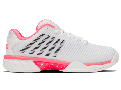 96613-173-M | HYPERCOURT EXPRESS 2 | WHITE/NEON PASTEL PINK/BLACK
