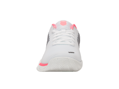 96613-173-M | HYPERCOURT EXPRESS 2 | WHITE/NEON PASTEL PINK/BLACK