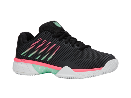 96614-037-M | HYPERCOURT EXPRESS 2 CLAY | SCHWARZ/WEISS/NEON MINT