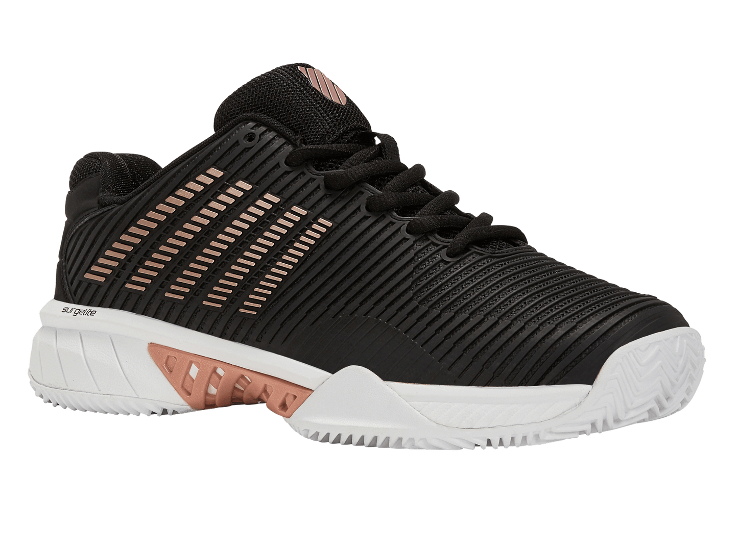 96614-072-M | HYPERCOURT EXPRESS 2 CLAY | BLACK/WHITE/ROSE GOLD