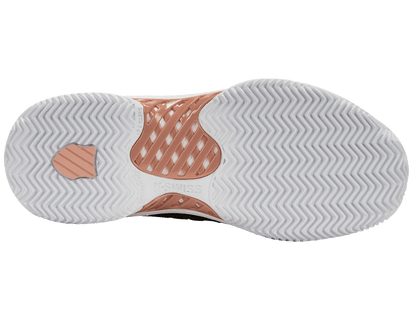 96614-072-M | HYPERCOURT EXPRESS 2 CLAY | BLACK/WHITE/ROSE GOLD