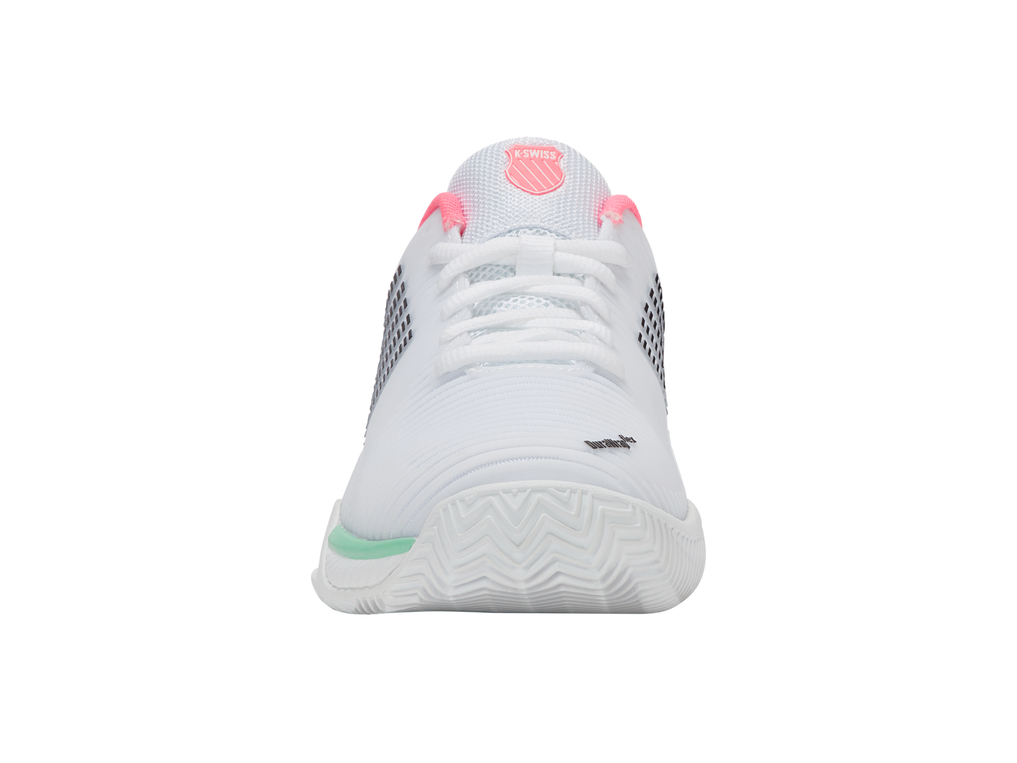 96614-178-M | HYPERCOURT EXPRESS 2 CLAY | WHITE/NEON PASTEL PINK/BLACK