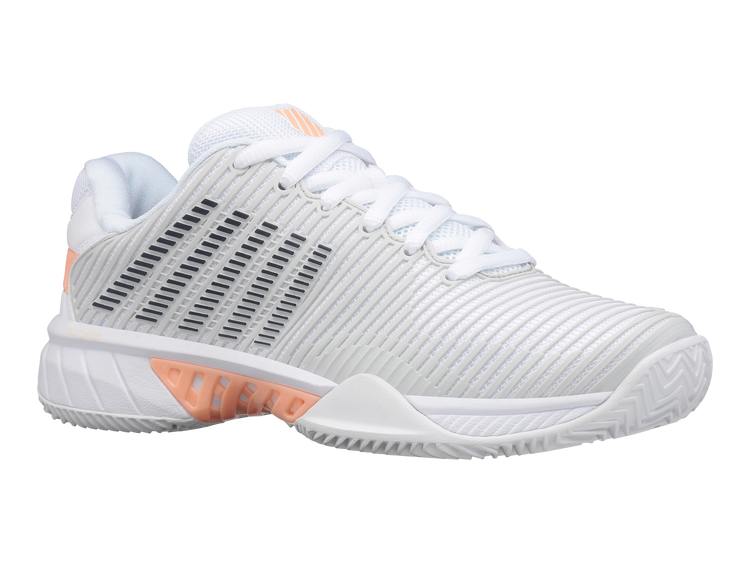 96614-425-M | HYPERCOURT EXPRESS 2 CLAY | BARELY BLUE/WHITE/PEACH NECTAR