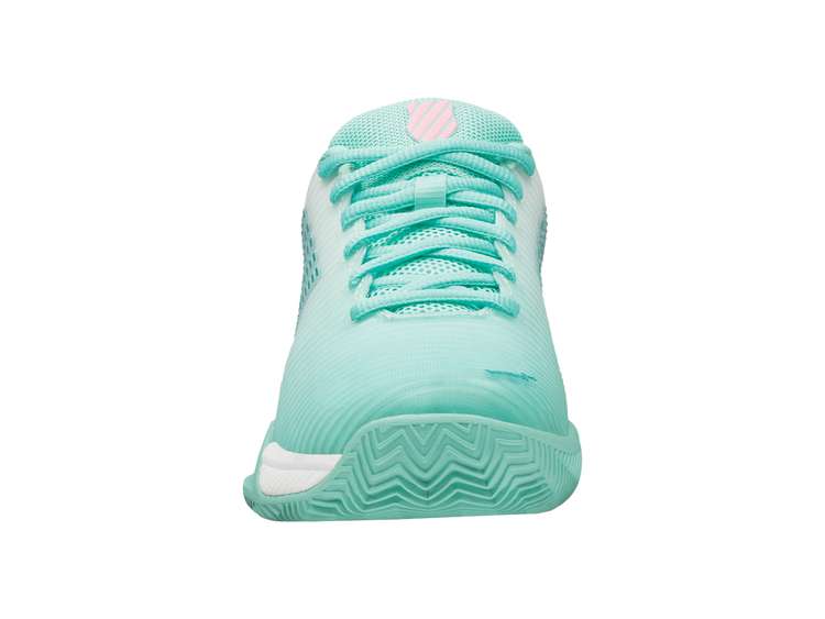 96614-439-M | HYPERCOURT EXPRESS 2 CLAY | ARUBA BLUE/WHITE/SOFT NEON PINK
