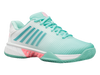 96614-439-M | HYPERCOURT EXPRESS 2 CLAY | ARUBA BLUE/WHITE/SOFT NEON PINK