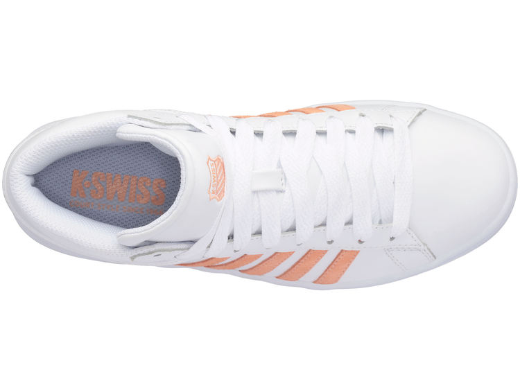 96797-171-M | COURT WINSTON MID | WHITE/PEACH NECTAR