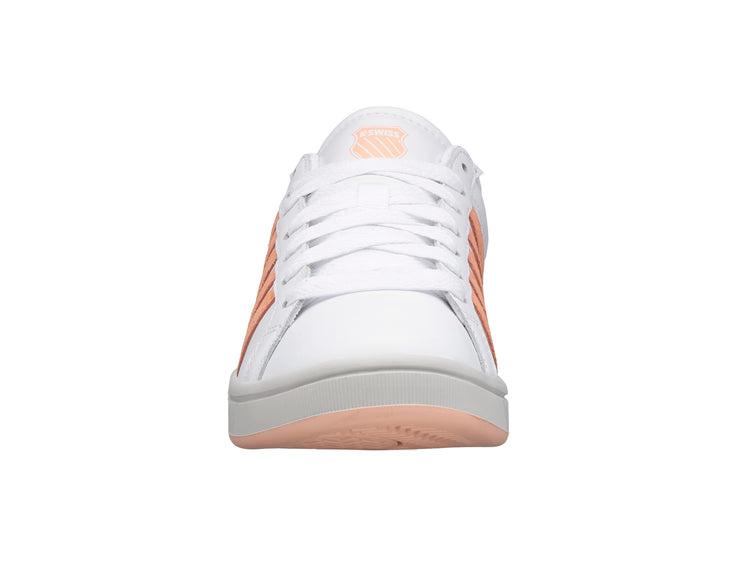 97011-171-M | COURT TIEBREAK | WHITE/PEACH NECTAR