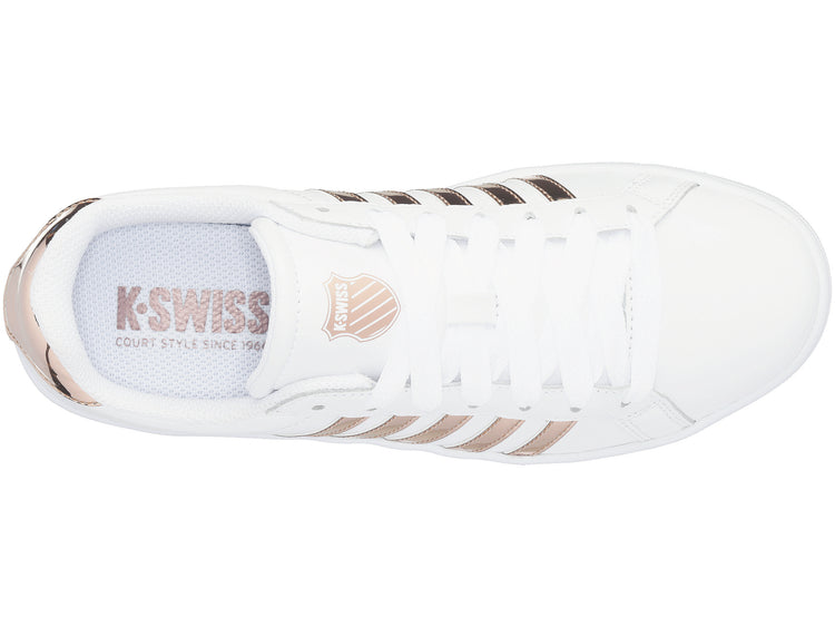 97011-188-M | COURT TIEBREAK | WHITE/ROSE GOLD