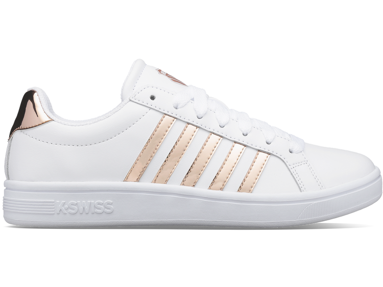 97011-188-M | COURT TIEBREAK | WHITE/ROSE GOLD