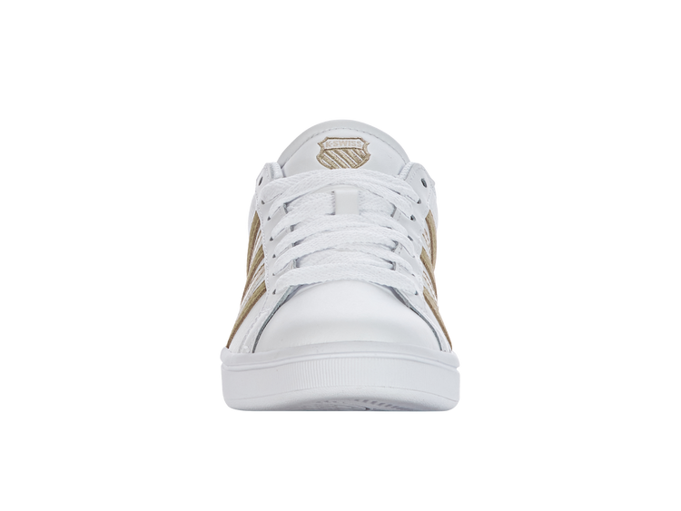 97011-949-M | COURT TIEBREAK | WHITE/CORNSTALK/METALLIC