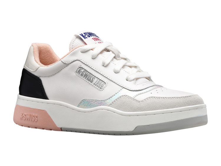 97253-929-M | CANNONCOURT LTH | WHITE/PEACH WHIP/BLACK