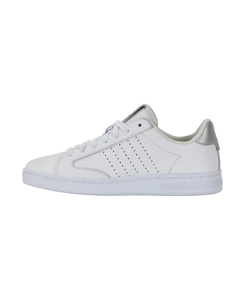 97263-110-M | LOZAN KLUB LTH | WHITE/SILVER - K-Swiss EU - 5
