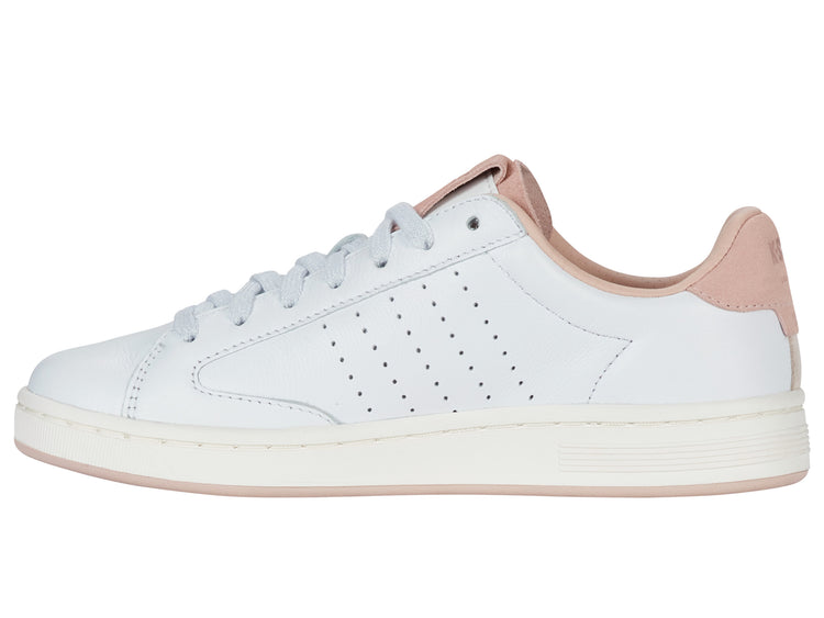 97263-190-M | LOZAN KLUB LTH | WHITE/CAMEO ROSE/SNOW WHITE