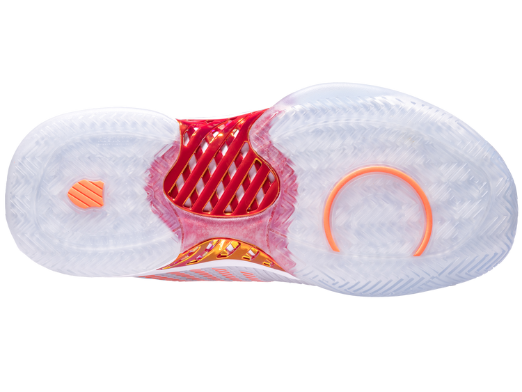 97382-112-M | HYPERCOURT EXPRESS 2  LUCKY IN LOVE | WHITE/DOVE/ORANGE GLOW