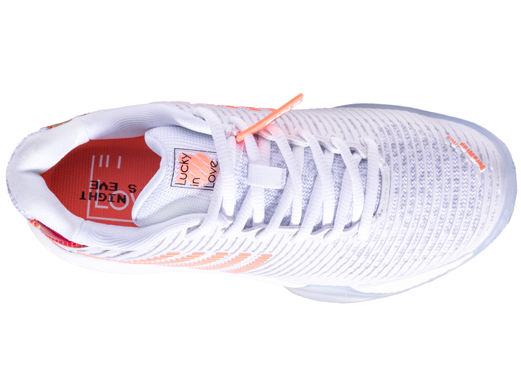 97382-112-M | HYPERCOURT EXPRESS 2  LUCKY IN LOVE | WHITE/DOVE/ORANGE GLOW