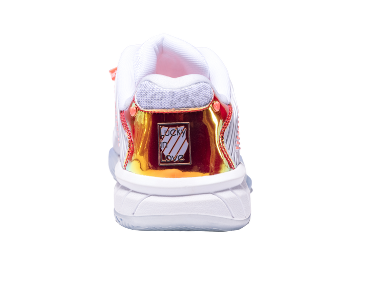 97382-112-M | HYPERCOURT EXPRESS 2  LUCKY IN LOVE | WHITE/DOVE/ORANGE GLOW