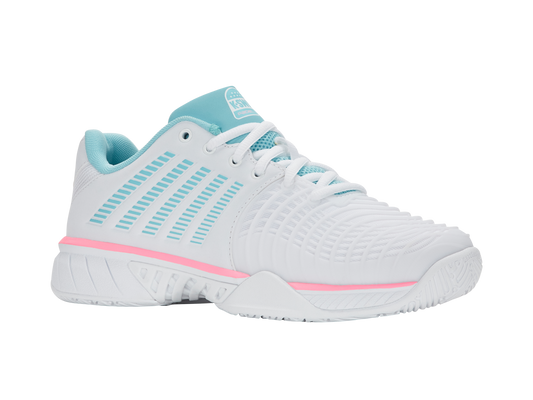 98900-146-M | EXPRESS LIGHT 3 PADEL | WHITE/SOFT NEON BLUE/NEON BUBBLE GUM