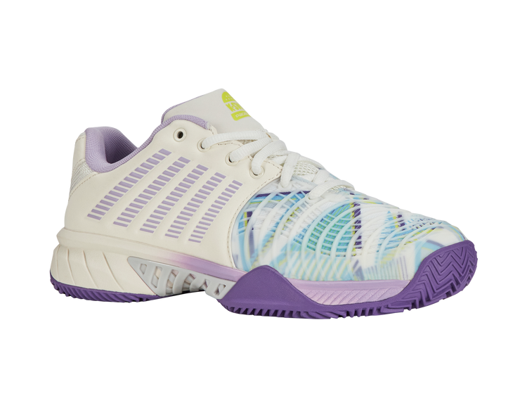 98900-182-M | EXPRESS LIGHT 3 PADEL | SNOW WHITE/PURPLE HEART/EVENING PRIMROSE