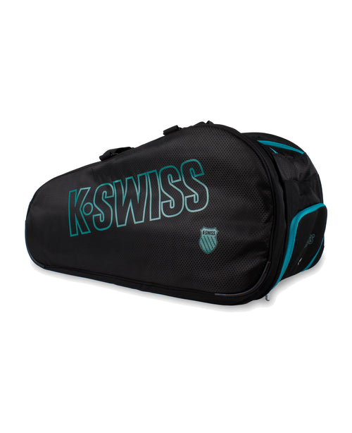 BG771-052 | CLASSIC PADEL RACKET BAG | BLACK/TURQUOISE - K-Swiss EU - 4