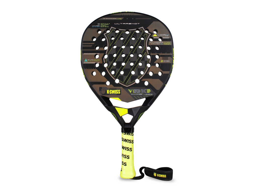 AC0257-071 | ULTRASHOT PADEL RACKET | BLACK/FLUORYELLOW