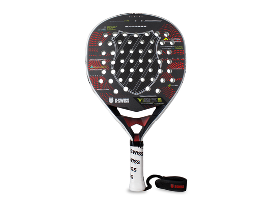 AC0259-037 | EXPRESS PADEL SCHLÄGER | SCHWARZ/WEISS/ROT