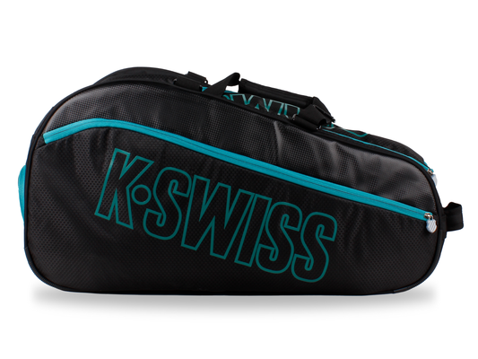 BG771-052 | KLASSISCHE PADEL-SCHLÄGERTASCHE | SCHWARZ/TÜRKIS