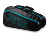 BG771-052 | CLASSIC PADEL RACKET BAG | BLACK/TURQUOISE