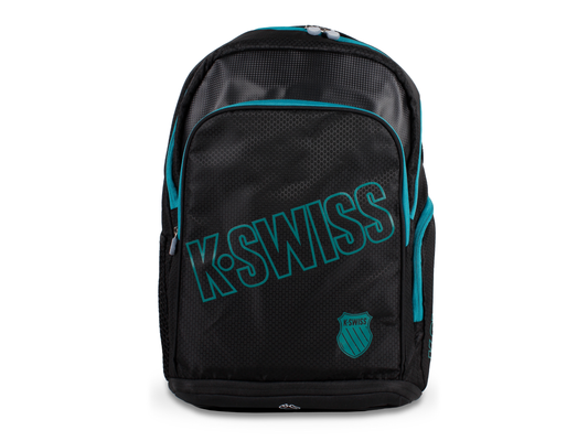 BG772-052 | KLASSISCHER PADEL-RUCKSACK | SCHWARZ/TÜRKIS