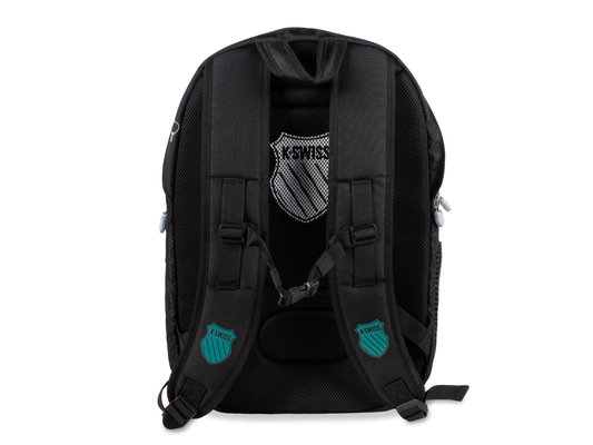 BG772-052 | KLASSISCHER PADEL-RUCKSACK | SCHWARZ/TÜRKIS