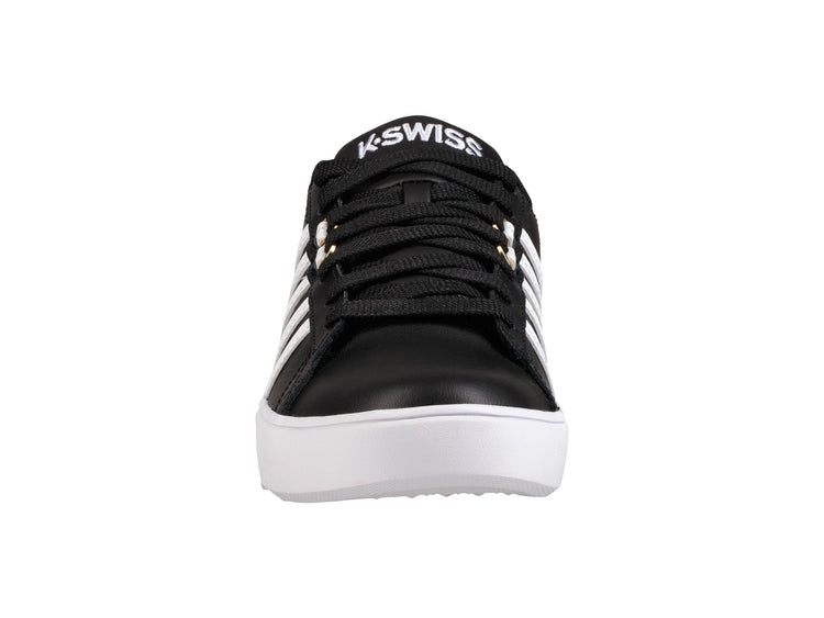 95643-002-M | WOMENS PERSHING COURT CMF | BLACK/WHITE