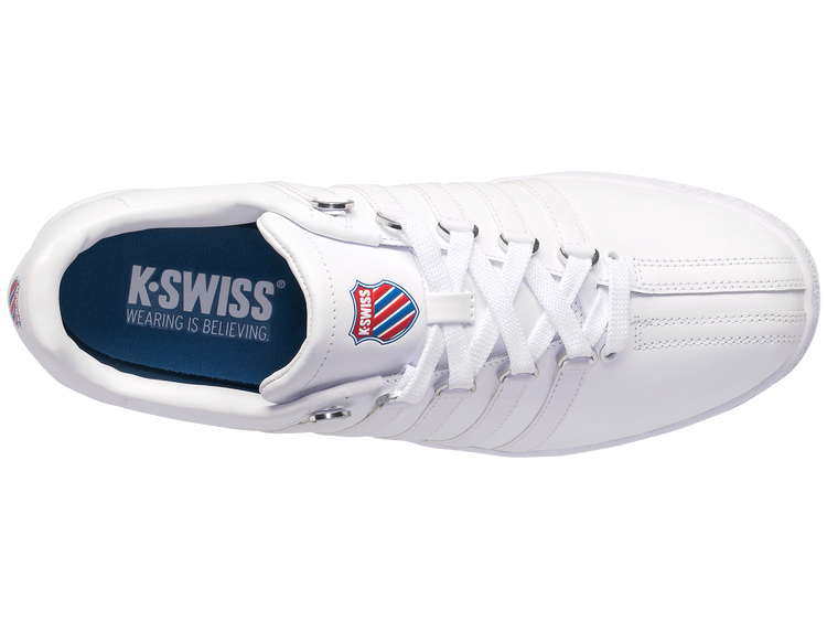 95826-130-M | WOMENS CLASSIC VN HERITAGE | WHITE/CLASSIC BLUE/R