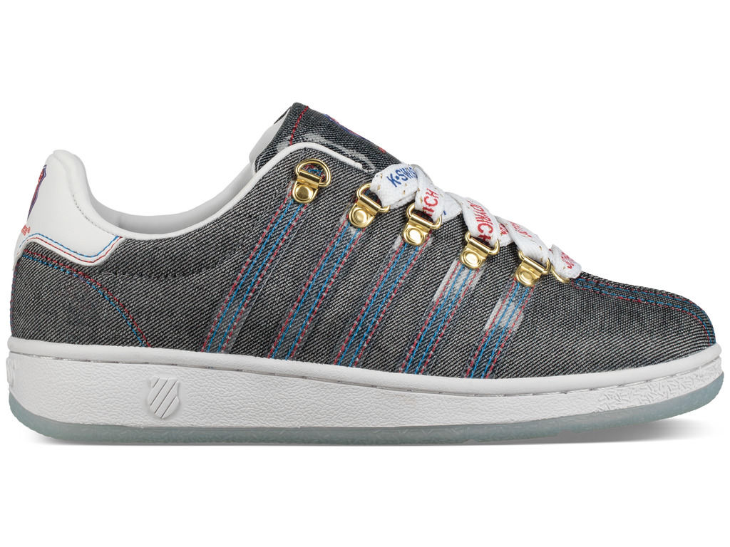96290-461-M | WOMENS CLASSIC VN T JOYRICH | BLUE DENIM/WHITE