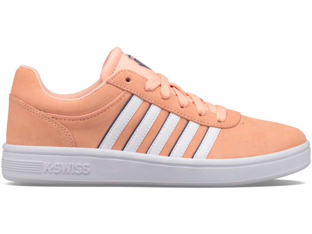 96595-606-M | COURT CHESWICK SP SDE | PEACH NECTAR/GRAYSTONE/WHITE