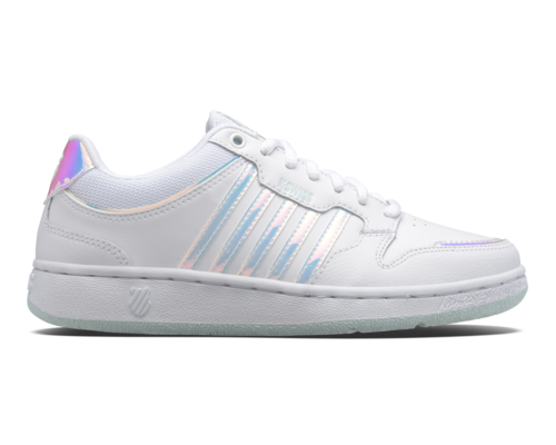 96996-147-M | CITY COURT | WHITE/BLUE GLASS/PEARLIZED